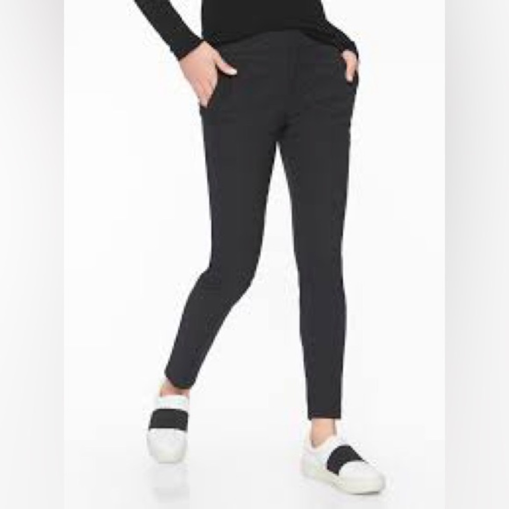 NWOT ATHLETA WANDER STASH SKINNY PANT BLACK SIZE 0